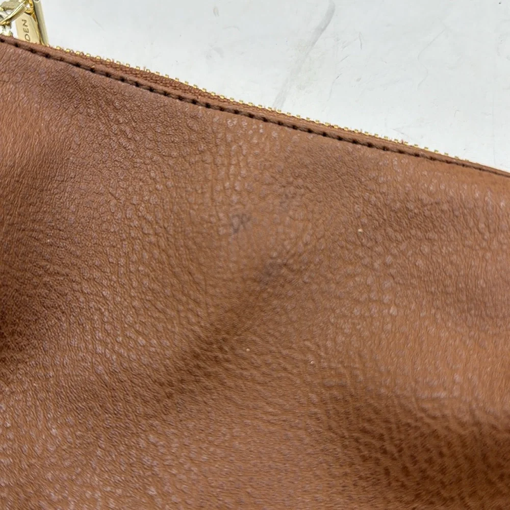 Steve Madden Makeup Toiletry Bag Brown